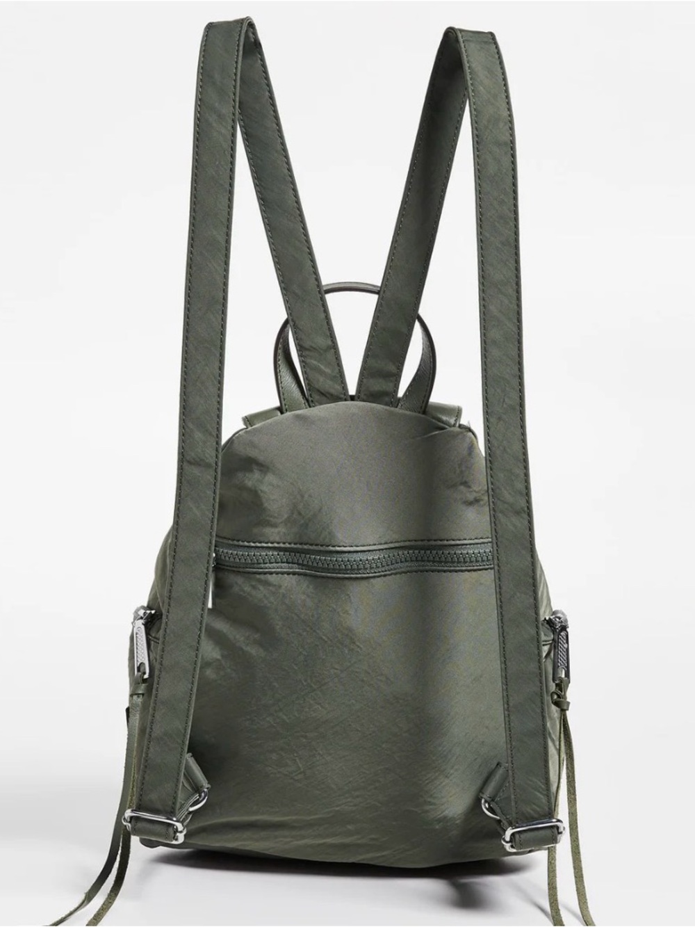 Rebecca Minkoff Julian Nylon Backpack in Olive - Picture 4 of 14